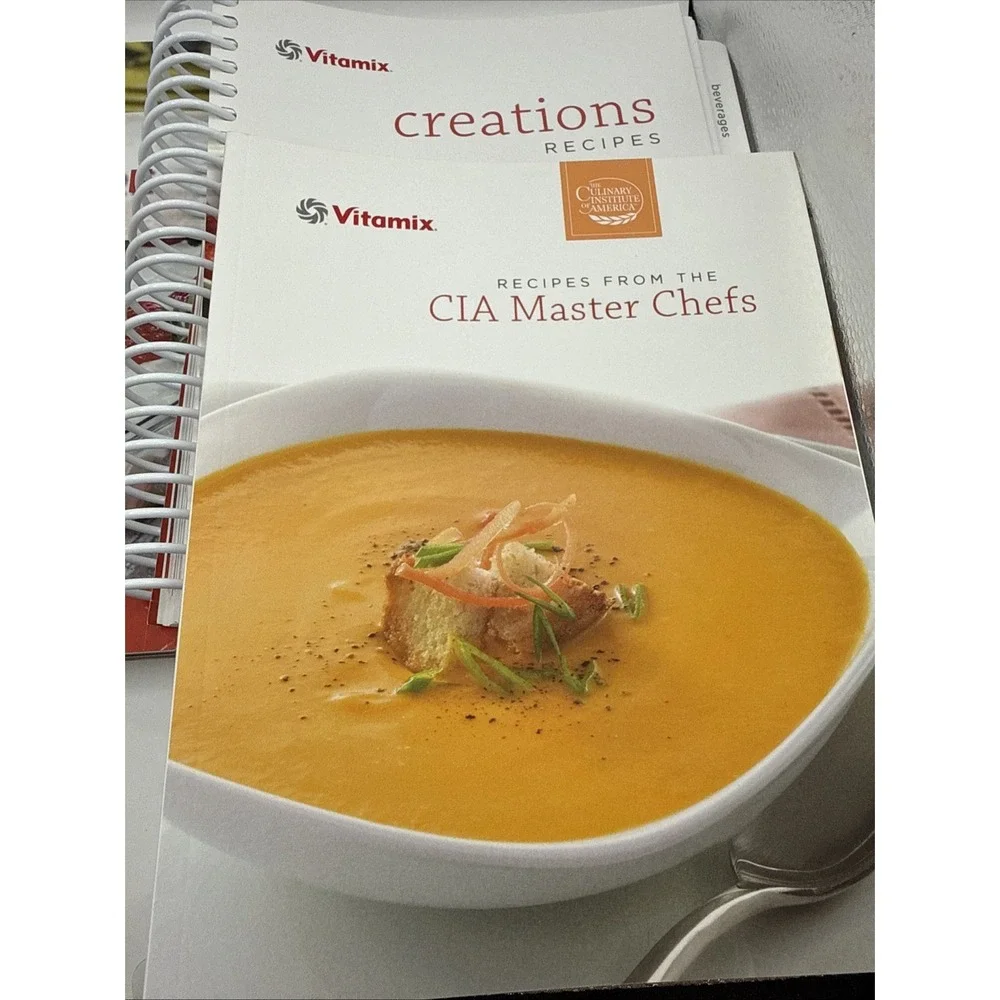 Vitamix Cake Mix, Creations, Whole Grains, First Blends, Master Chef Recipe Book
